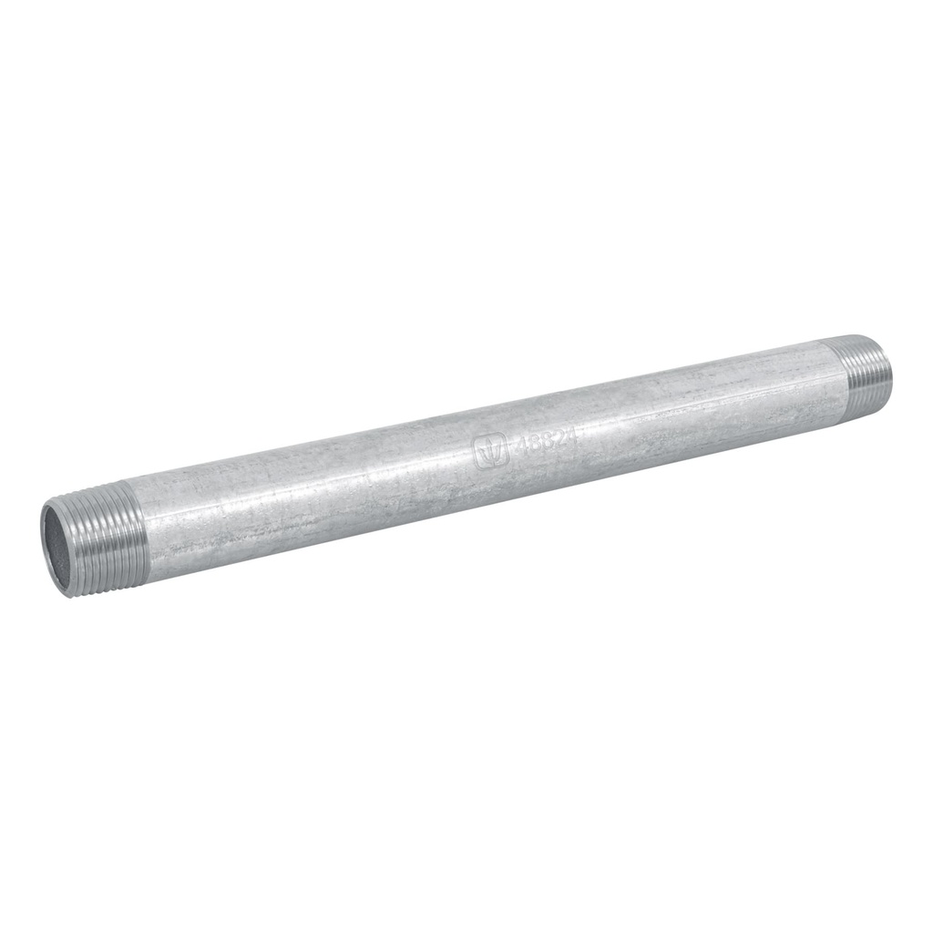 Niple de acero galvanizado 3/4 x 10', Foset - Pag 535