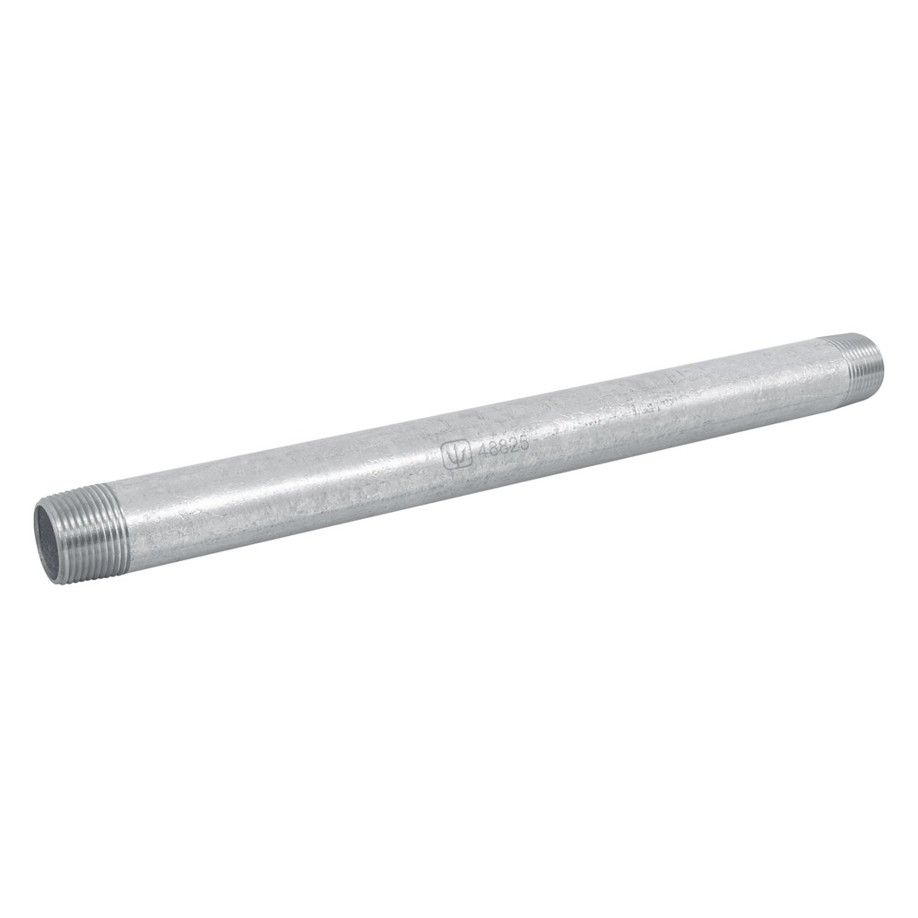 Niple de acero galvanizado 3/4 x 12', Foset - Pag 535