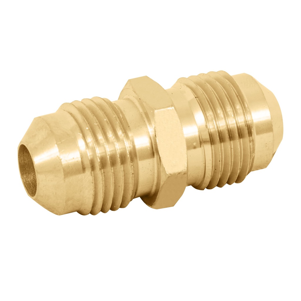 Niple unión de latón de 3/8' X 3/8', Foset - Pag 520