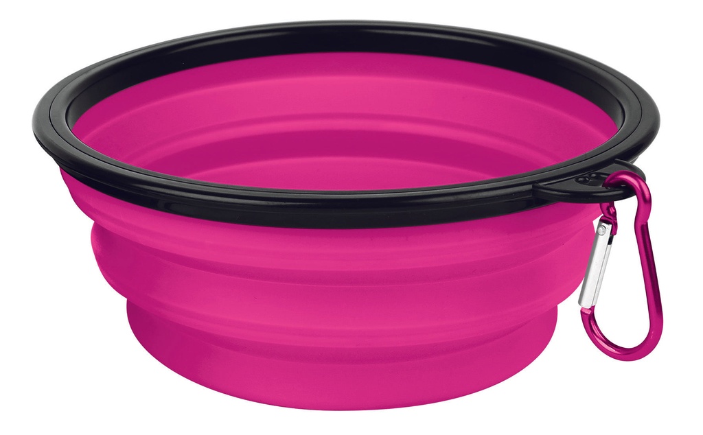 PLATO PLEGABLE DE SILICON M, ROSA