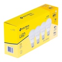 Pack de 4 lámparas LED A19 8 W (equiv. 60 W), luz cálida - Pag 583