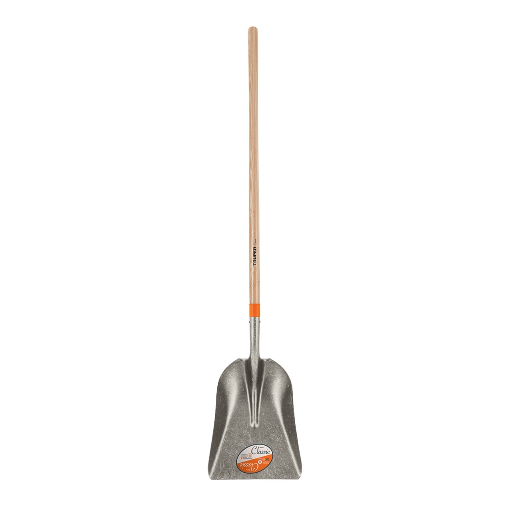 Pala carbonera Classic, mango largo, Truper