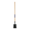 Pala cuadrada Classic Gardener, mango 45', Truper