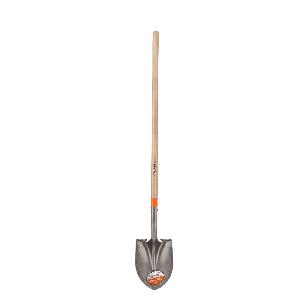Pala redonda Classic, mango largo, Truper
