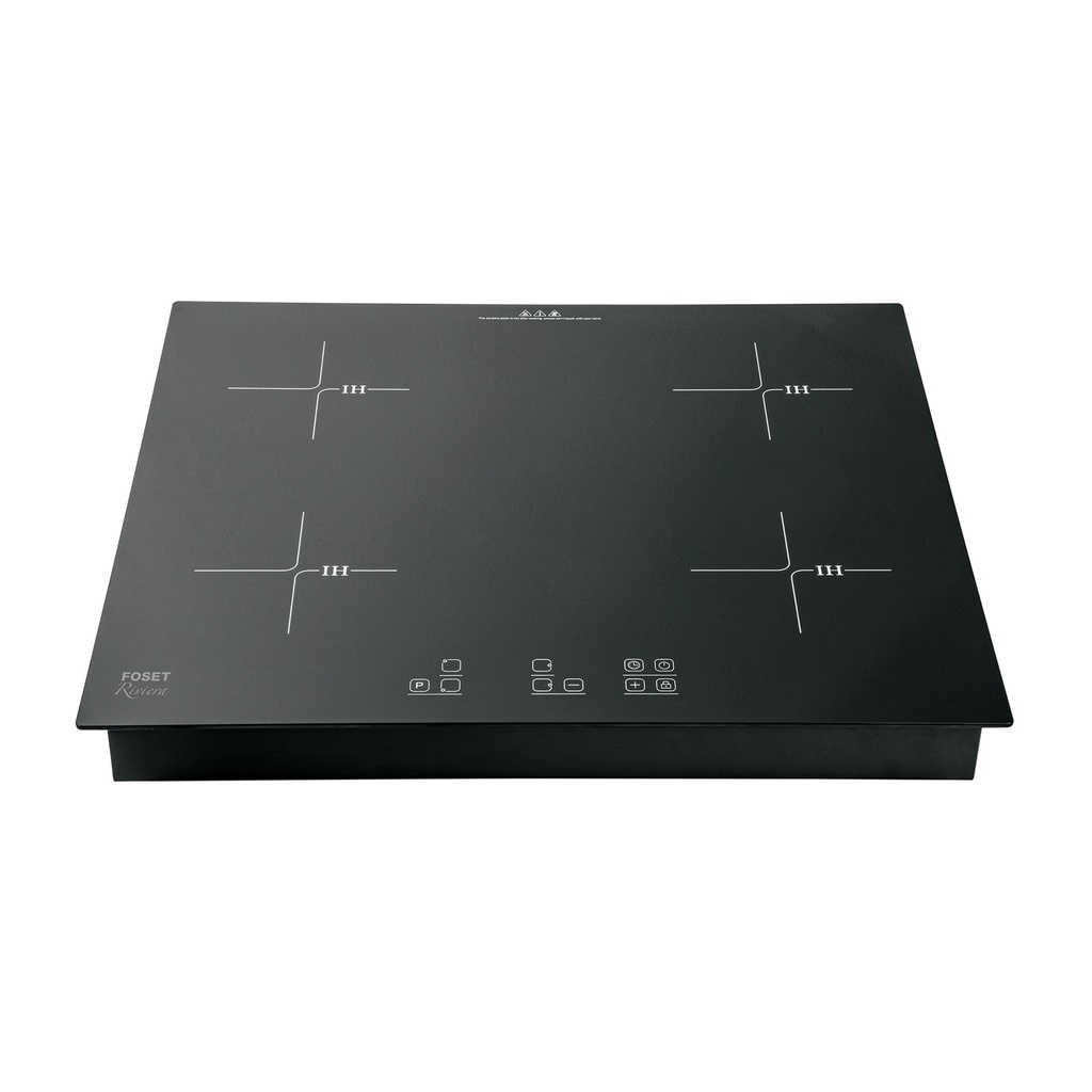 Parrilla inducción empotrable 60cm, 4 quem, vidrio, Riviera - Pag 545