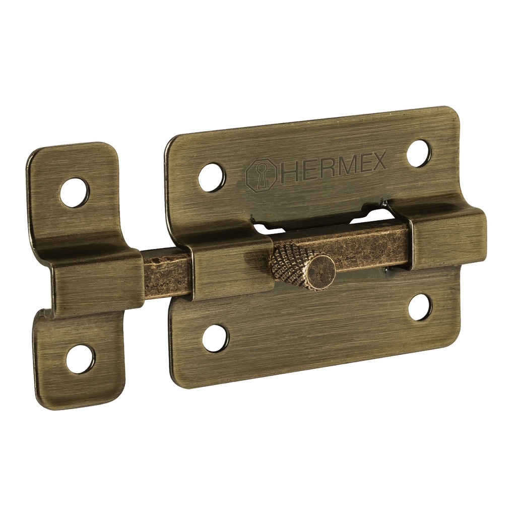 Pasador de barra plana 2', latón antiguo, Hermex - Pag 593