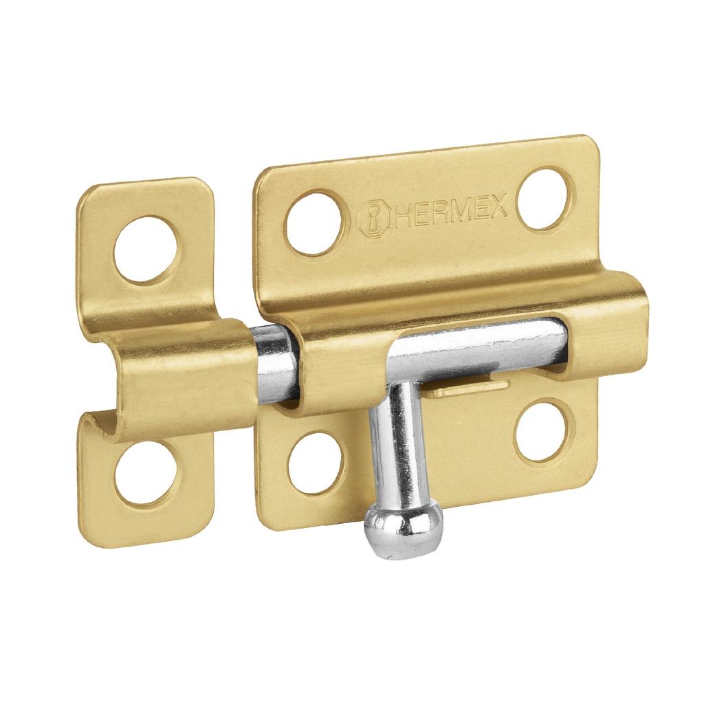 [T45723] Pasador de barril de acero latón 2', Hermex