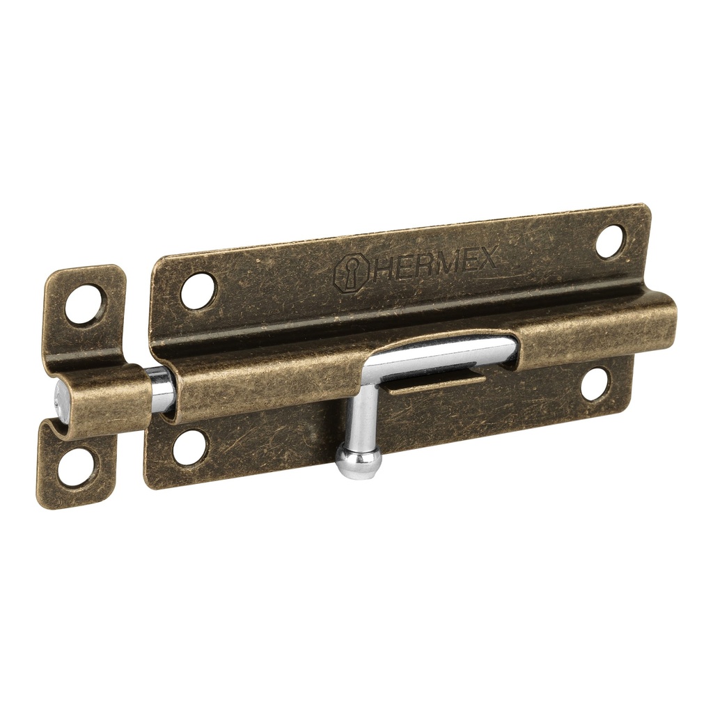 [T45725] Pasador de barril de acero latón antiguo 5', Hermex