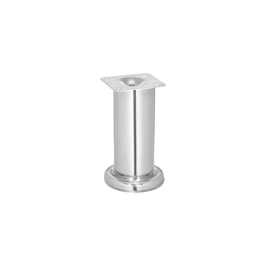 Pata para sofa y mueble, cromo, 120 mm altura, Hermex