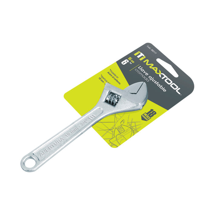 Perico cromado 6" blister