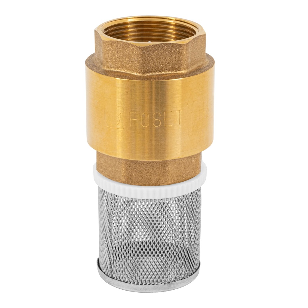 Pichancha con rejilla acero inoxidable 1-1/2', Foset - Pag 537