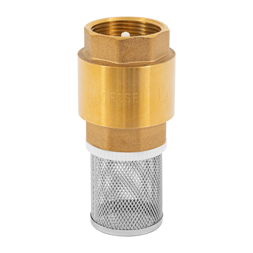 Pichancha con rejilla acero inoxidable 1-1/4', Foset - Pag 537