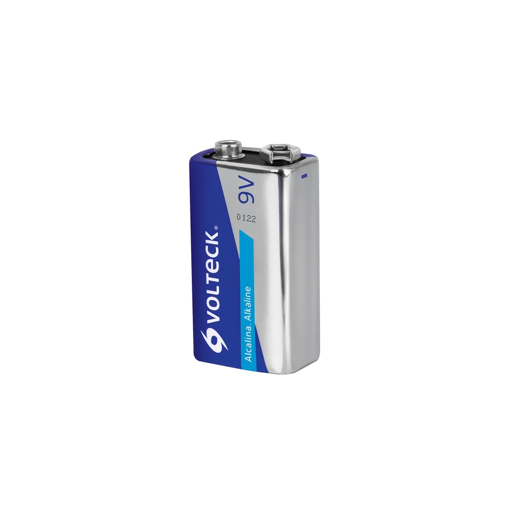 Pila alcalina 9v, blister, Volteck - Pag 428