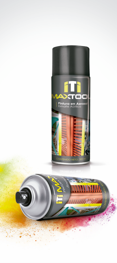 Pintura en aerosol amarillo canario MX