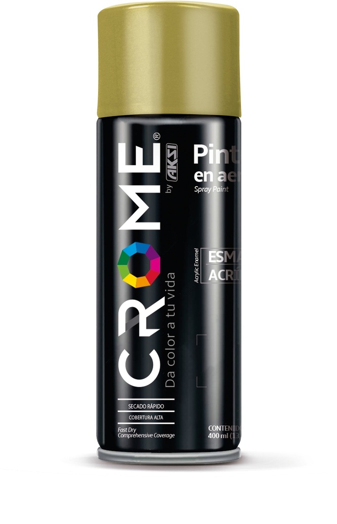 Pintura en aerosol azul metalico