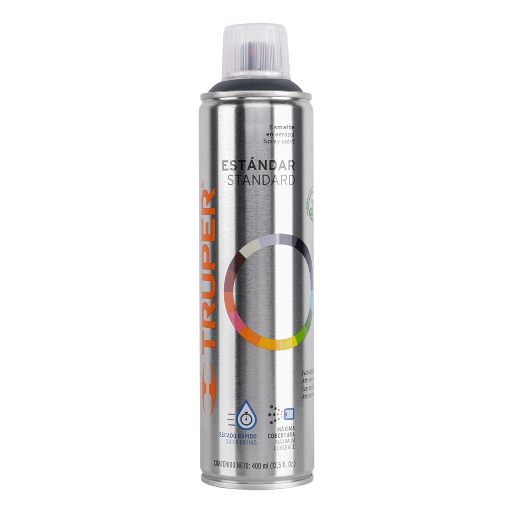 Pintura en aerosol, gris obscuro, bote esbelto, 400 ml - Pag 306