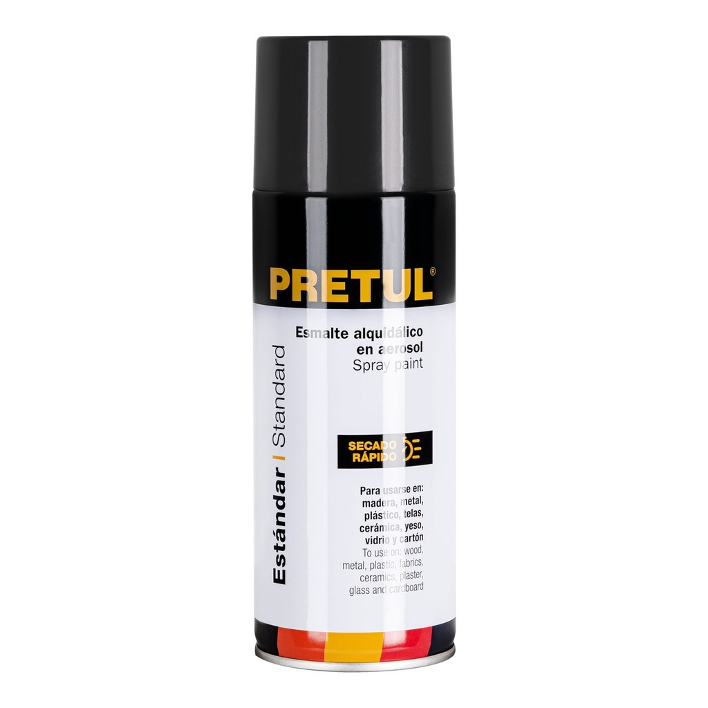[T27004] Pintura en aerosol, gris oscuro, 400 ml,Pretul
