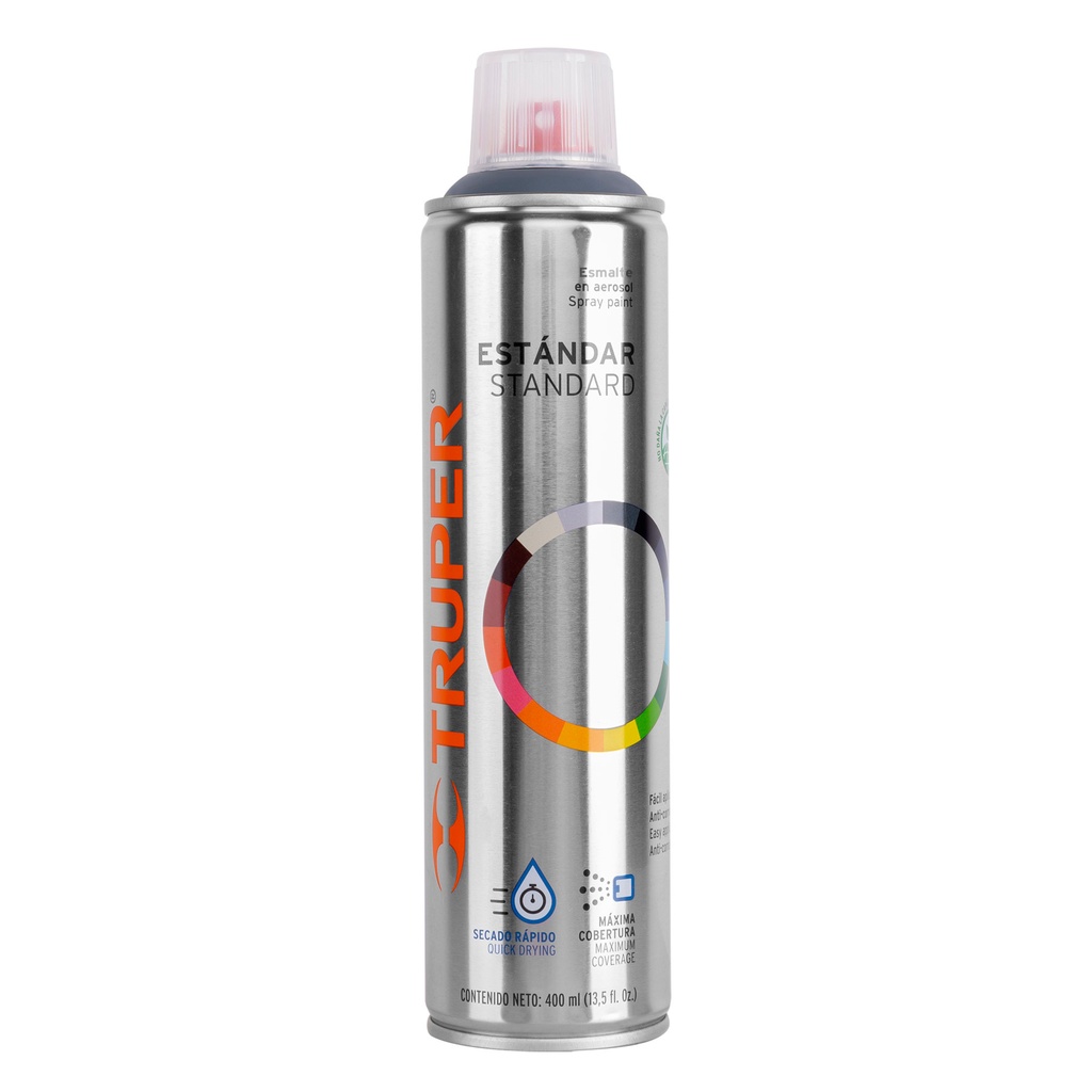 [T19056] Pintura en aerosol, gris primario, bote esbelto, 400 ml