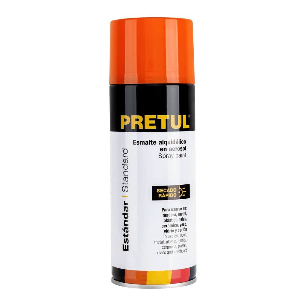 [T27181] Pintura en aerosol, naranja, 400 ml, Pretul