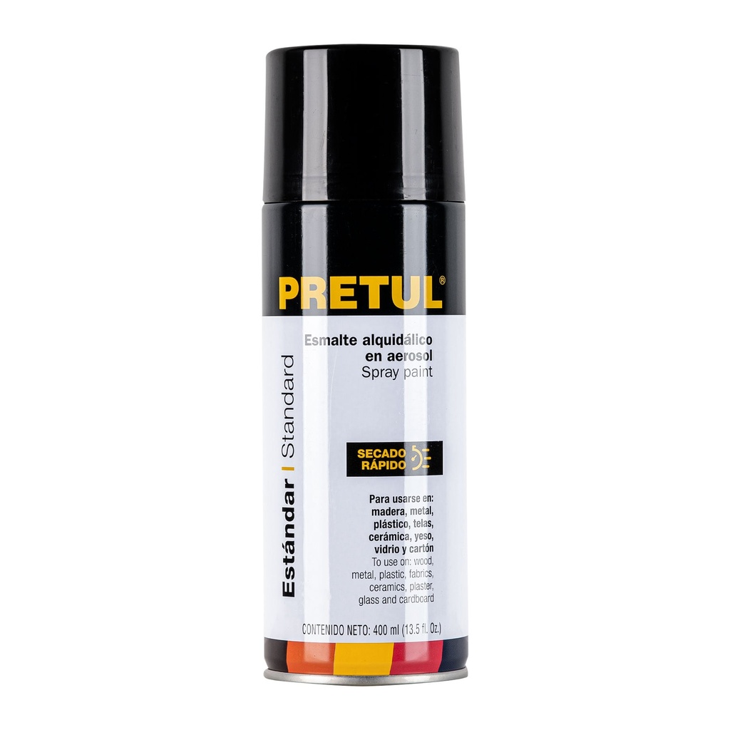 Pintura en aerosol, negro satín, 400 ml, Pretul - Pag 306