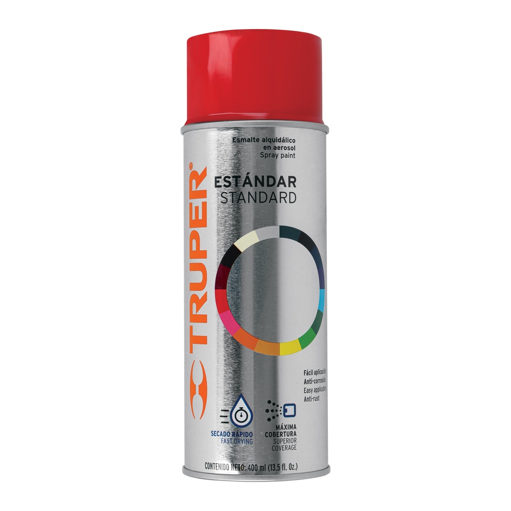 [T102839] Pintura en aerosol, rojo taxi, bote tradicional, 400 ml