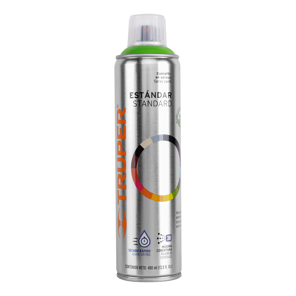 Pintura en aerosol, verde manzana, bote esbelto, 400 ml - Pag 306