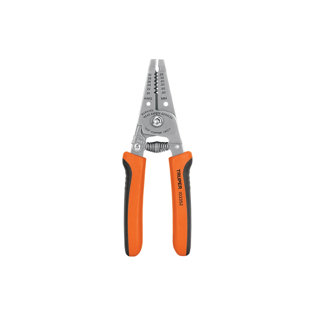 Pinza 6' pela cables 26 a 16 AWG, Truper - Pag 314