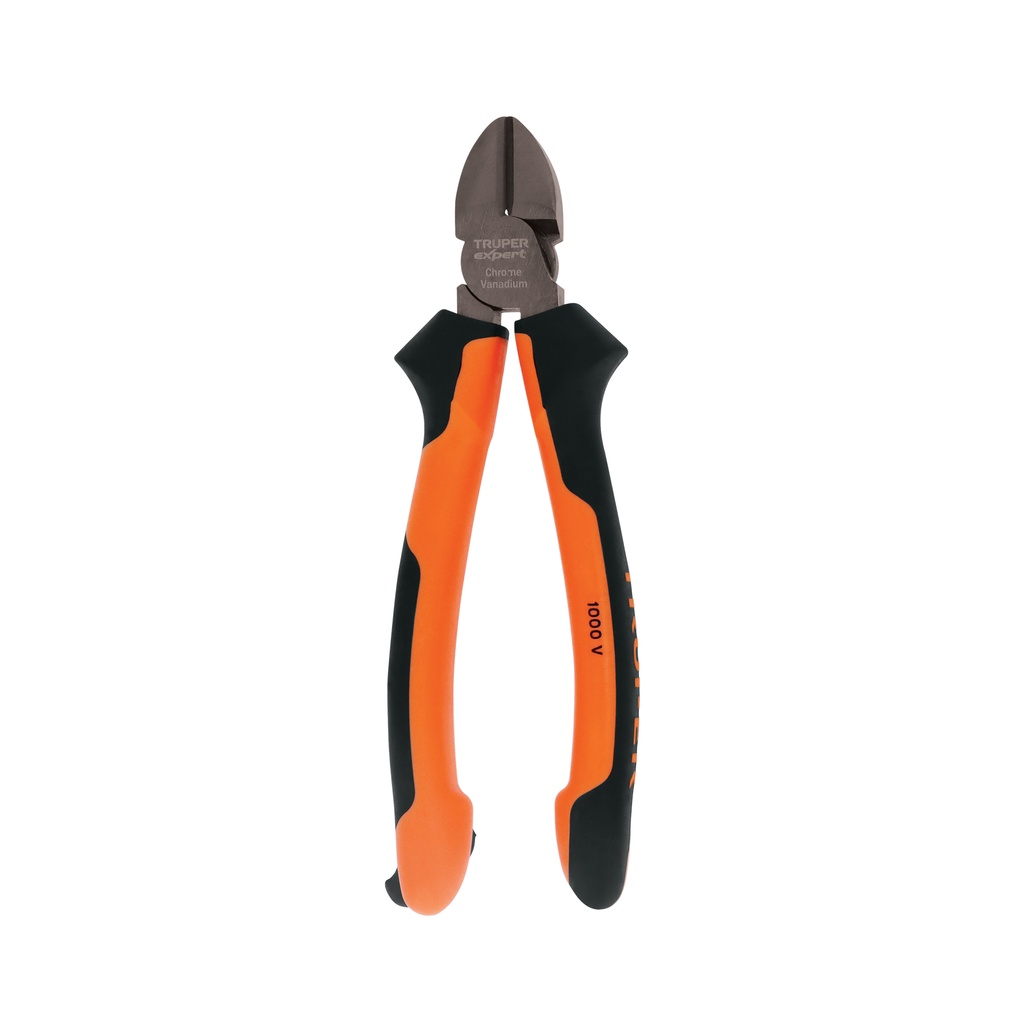 [T12349] Pinza corte diagonal 7' mango Comfort Grip, Truper Expert