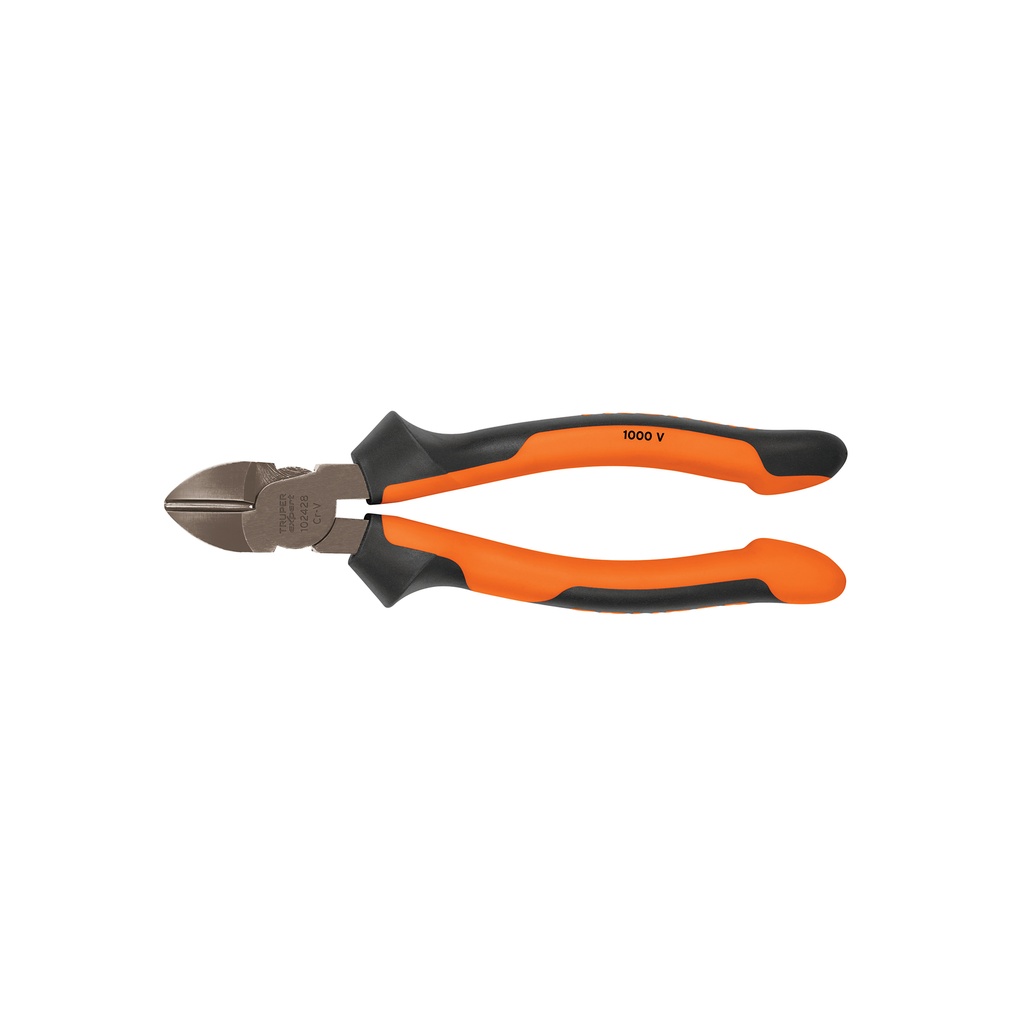 [T102428] Pinza corte diagonal 8' mango Comfort Grip, Truper Expert