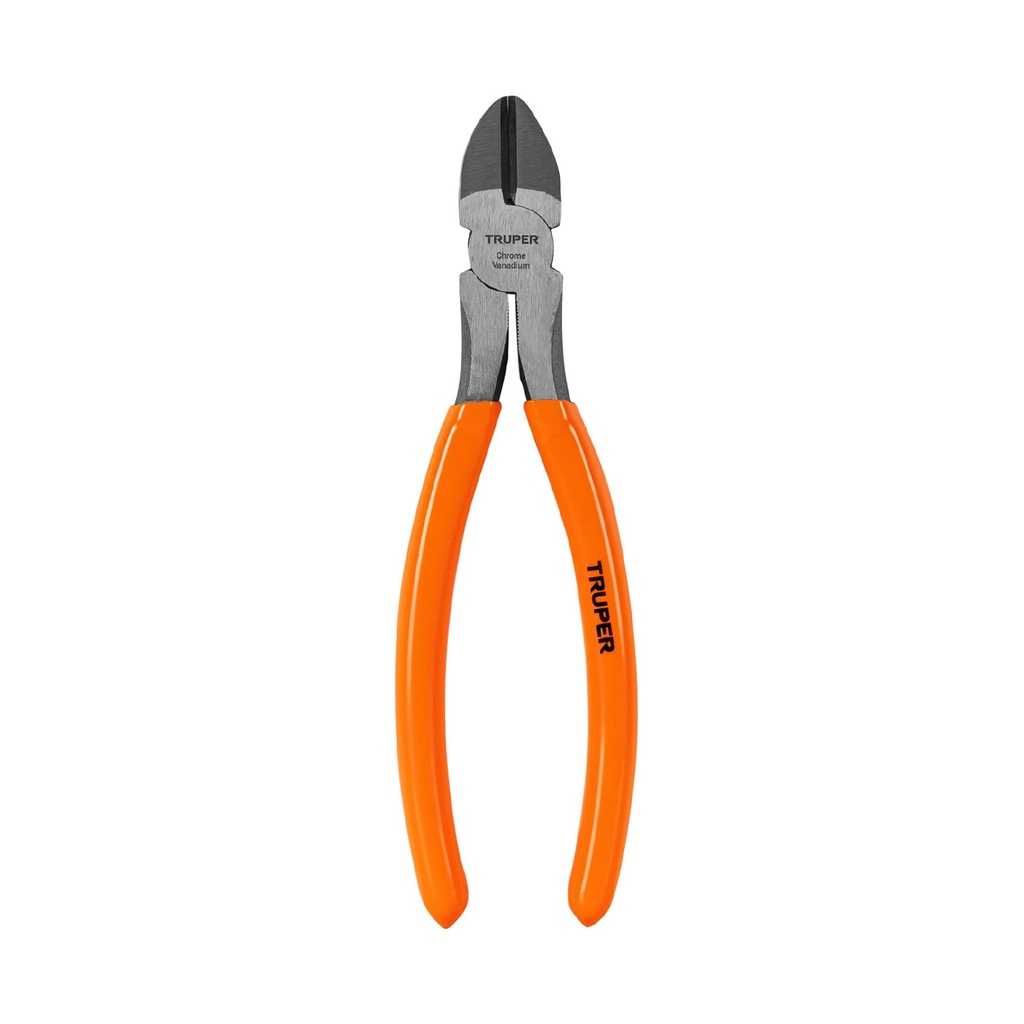 Pinza de corte diagonal 7' mango de PVC, Truper