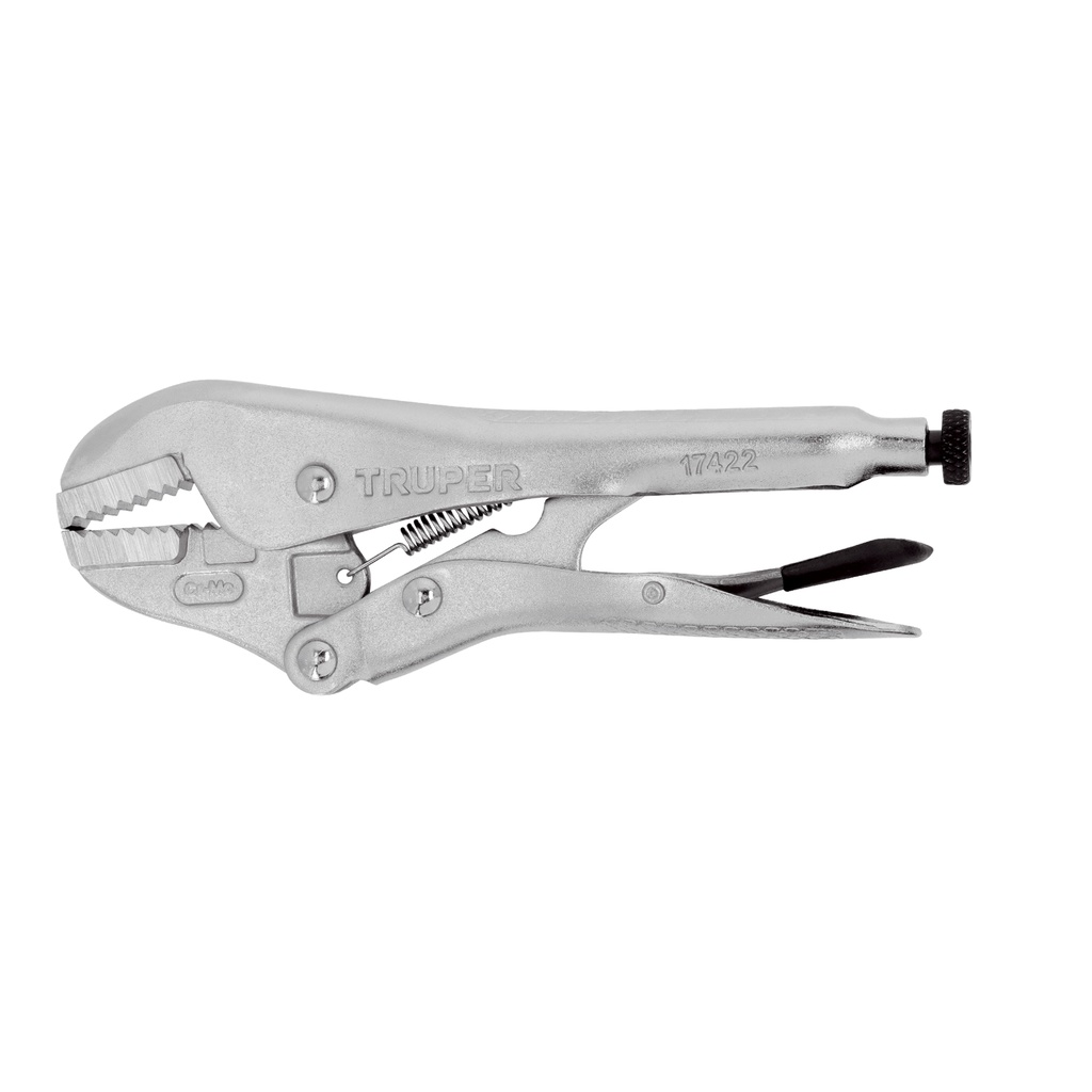 Pinza de presión 7' mordaza recta, Truper