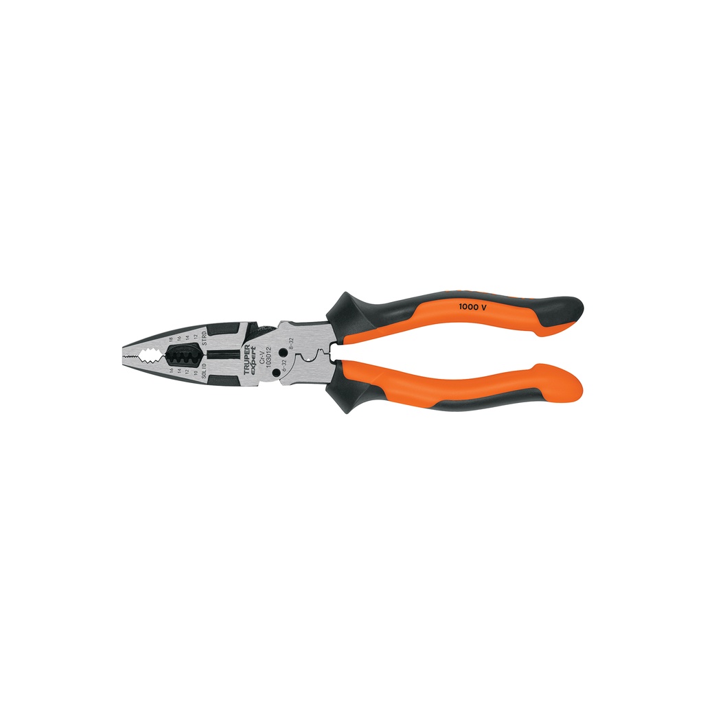 Pinza multiuso 8' electricista, comfort grip, Truper Expert - Pag 307