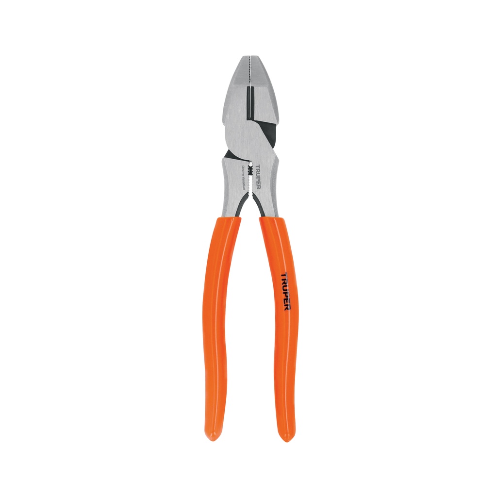 [T100138] Pinza para electricista 8' alta palanca mango PVC, Truper