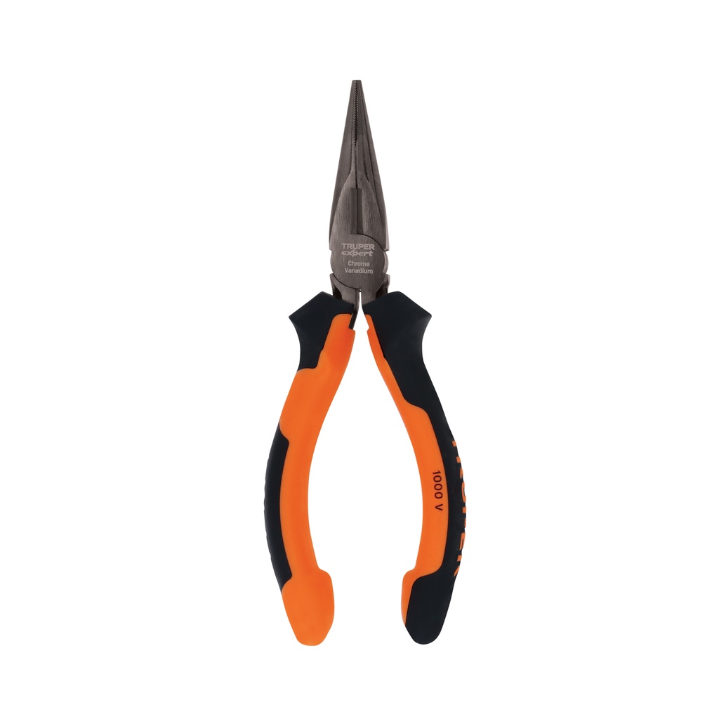 [T17334] Pinza punta y corte 6' mango Comfort Grip, Truper Expert