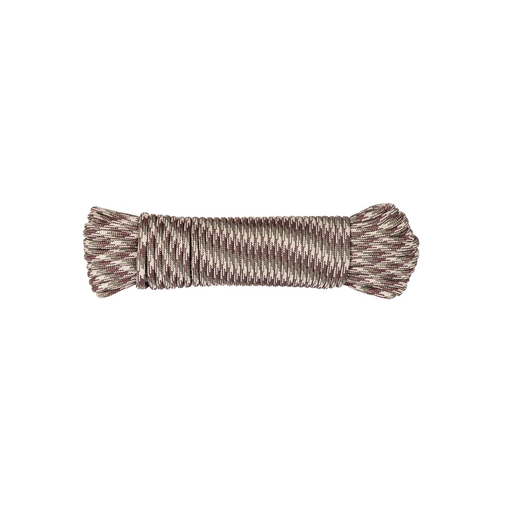 Piola de Nylon Paracord de 4mm x 15 m, camo, Fiero