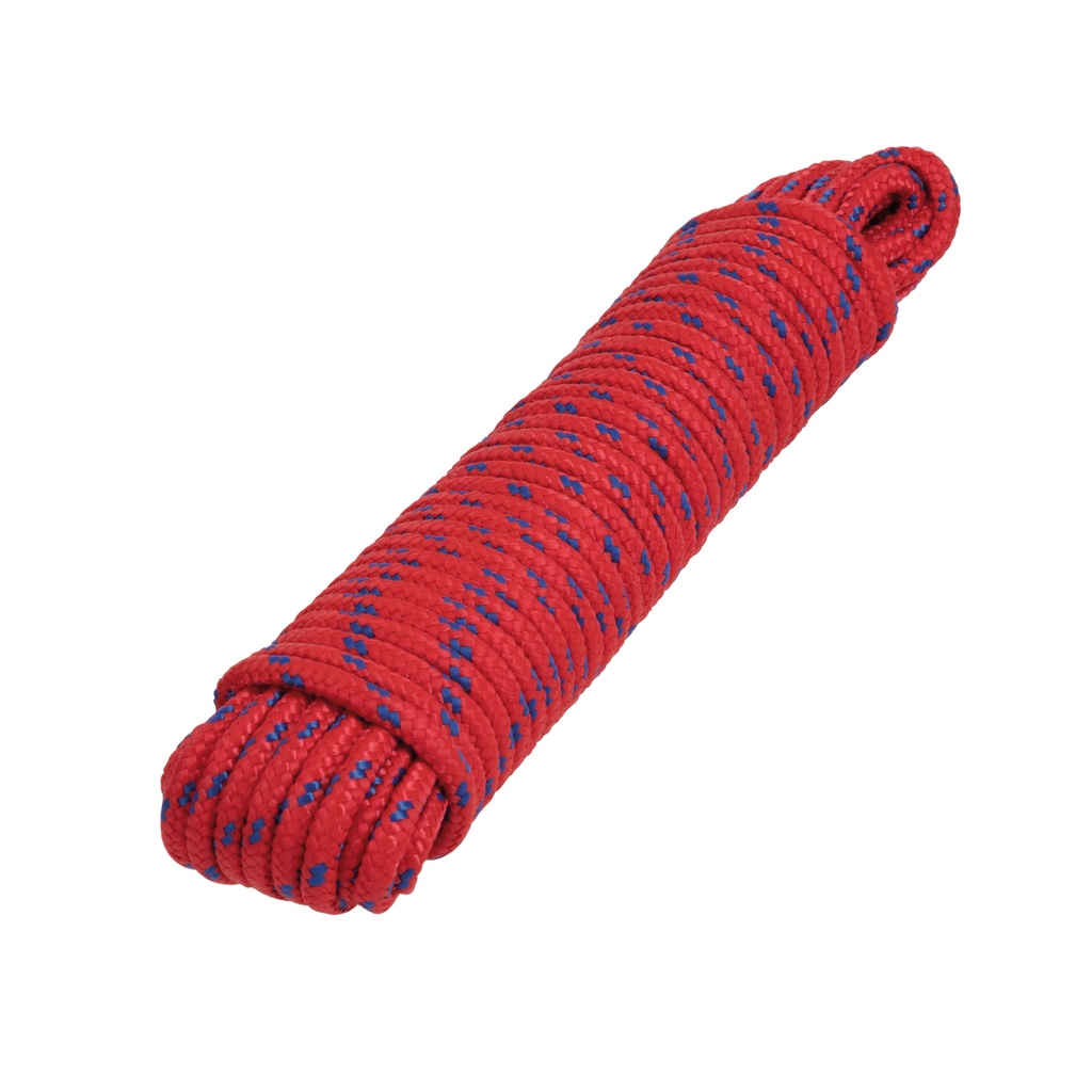 Piola de Polipropileno trenzada, multicolor, 6mm x 15m