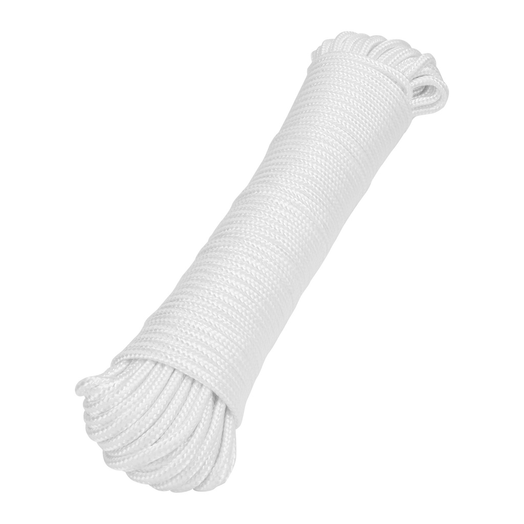 [T48396] Piola de poliéster diamante de 5 mm x 30 m blanca, Fiero - Pag 557