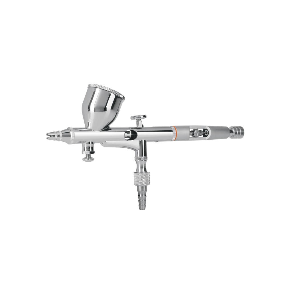 [T16020] Pistola aerográfica de gravedad con vaso fijo, Truper