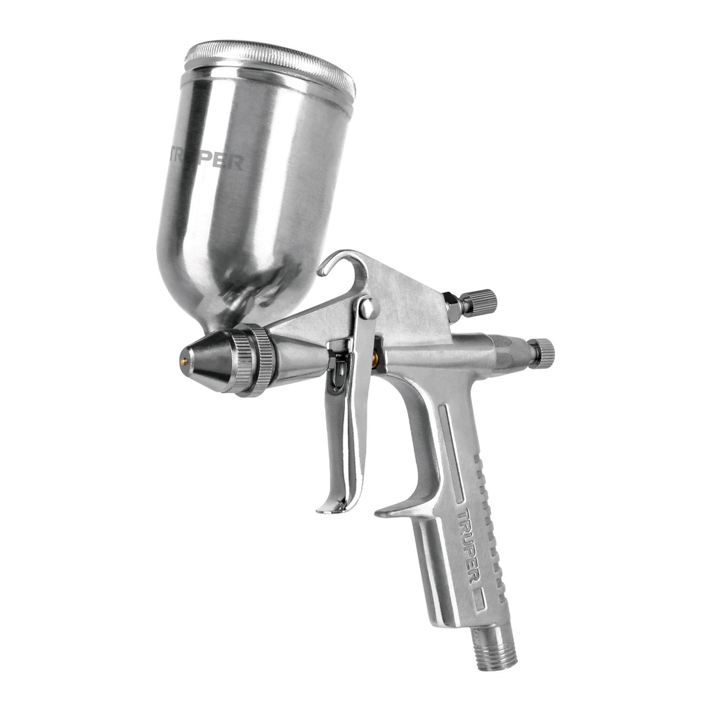 Pistola compacta p/retoque LVMP vaso alum, 0.5 mm, Truper - Pag 131