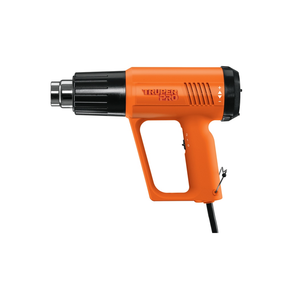Pistola de calor 2000 W con 9 accesorios, profesional