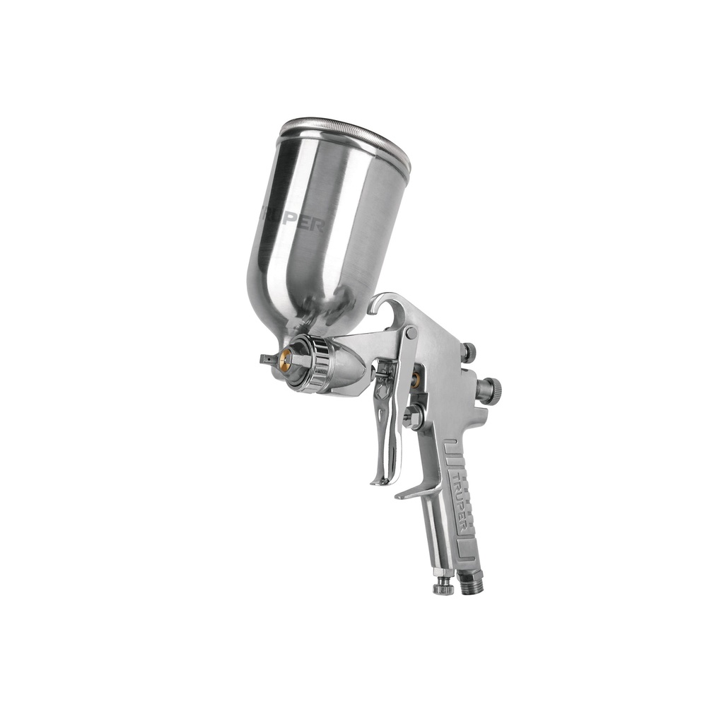 [T11989] Pistola p/pintar gravedad LVMP vaso aluminio, 1 mm, Truper