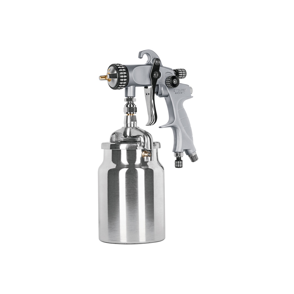 [T14030] Pistola p/pintar succión HVLP vaso aluminio, 1.4 mm, Expert