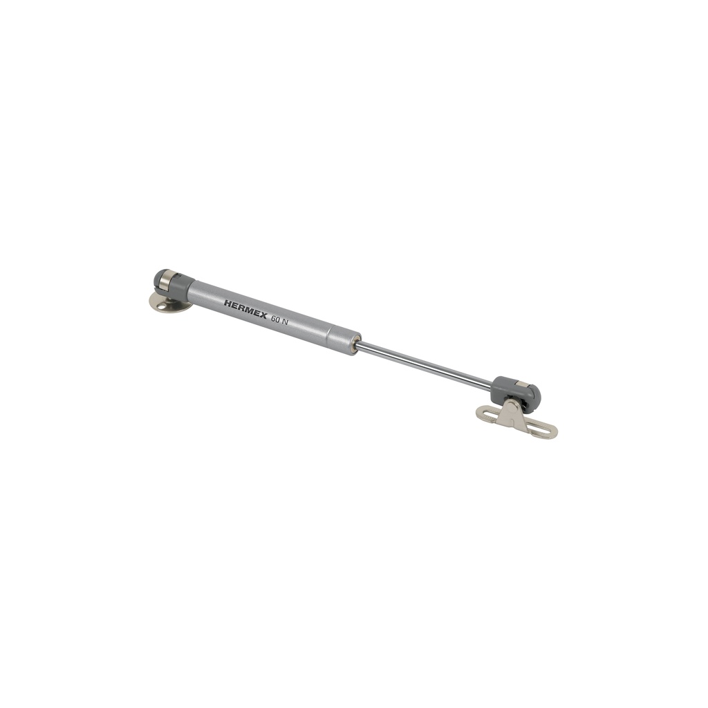 Pistón a gas con capacidad de 60N / 6kg, Hermex - Pag 580