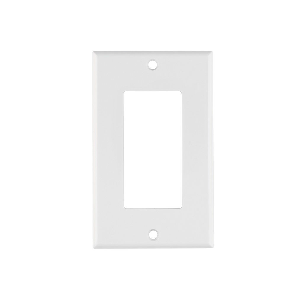 [T46418] Placa 1 ventana, de policarbonato, línea Classic, Volteck