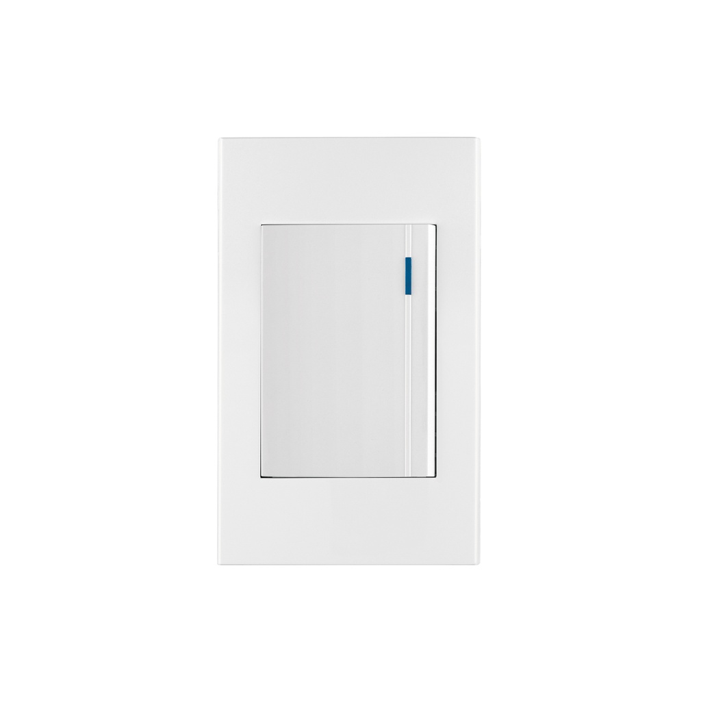 Placa armada 1 interruptor, 3 módulos, Española, blanco - Pag 401