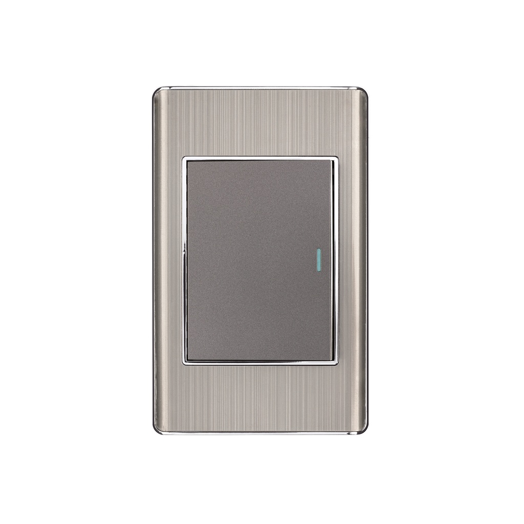 Placa armada acero inox 1 interruptor 3 módulos, Lisboa - Pag 532
