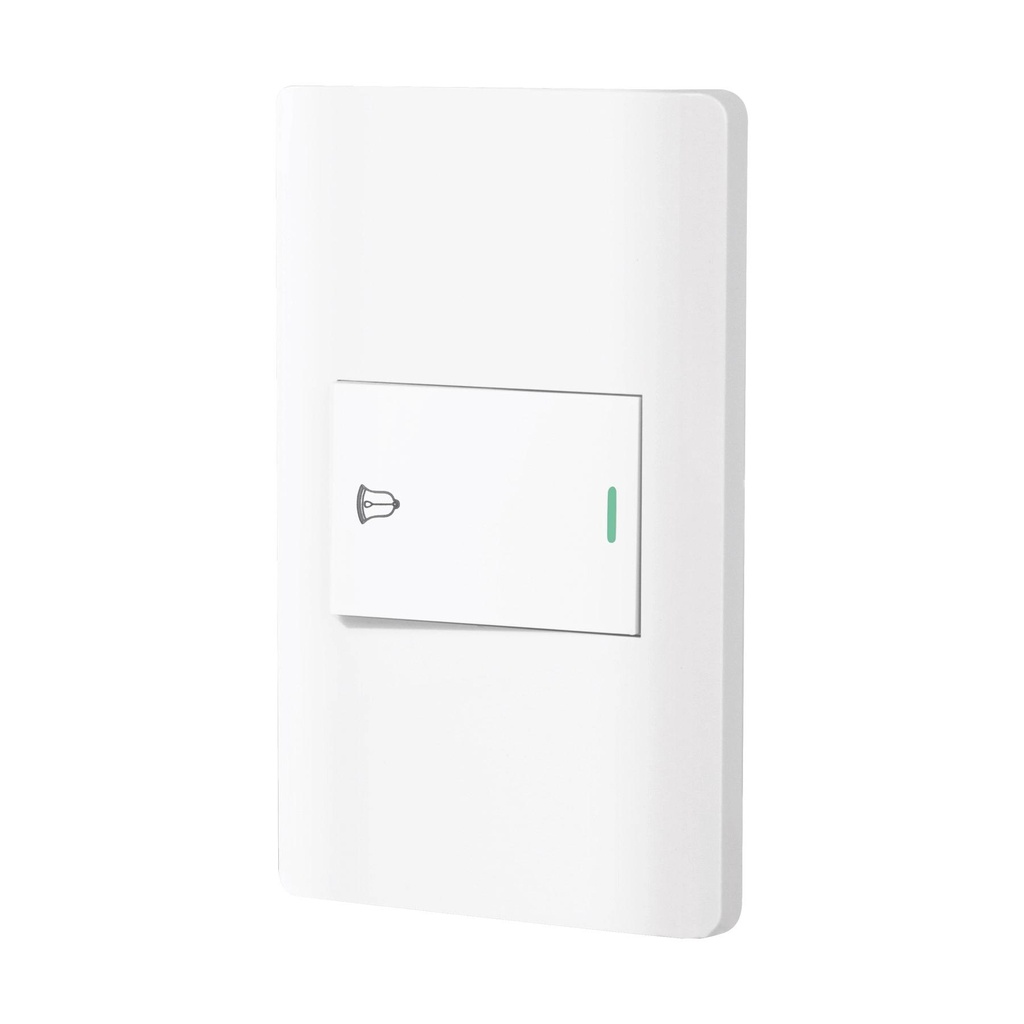 Placa armada blanca 1 interruptor de timbre 1.5 mód, Lisboa - Pag 403