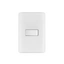 Placa armada con 1 interruptor de 3 vías, Volteck Basic