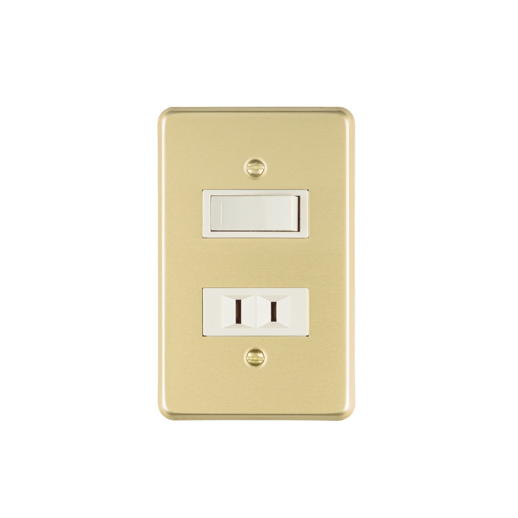 Placa armada contacto e interruptor, línea Económica