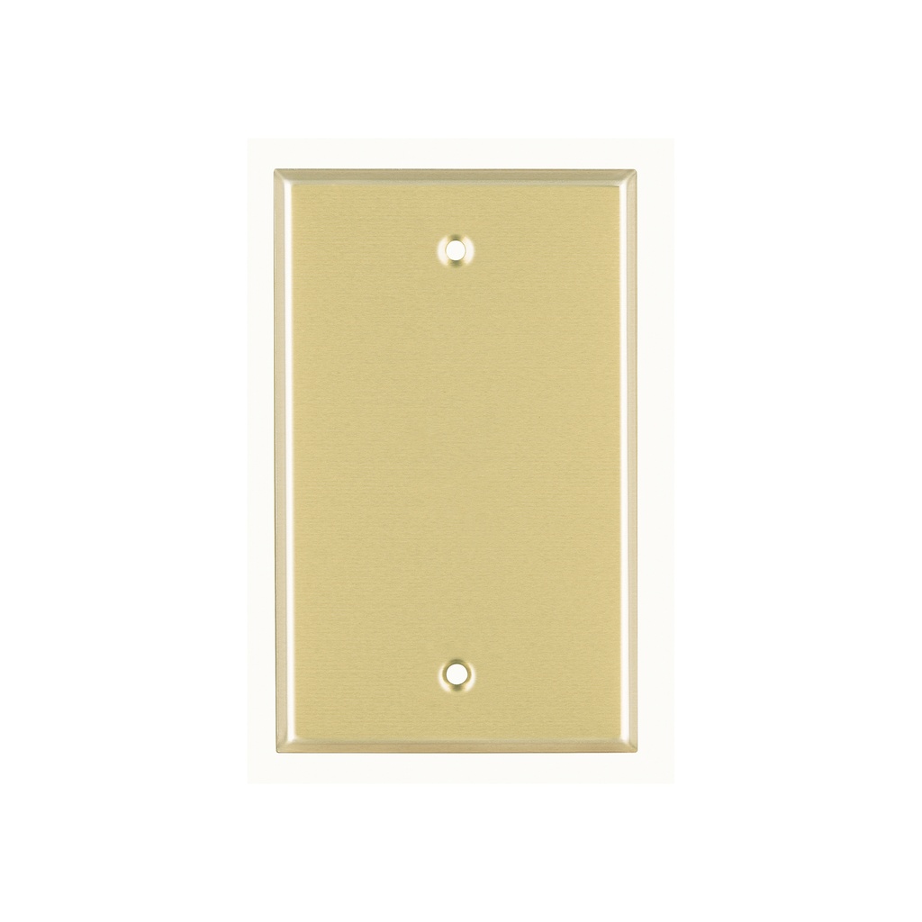 Placa ciega, de aluminio, línea Standard, Volteck